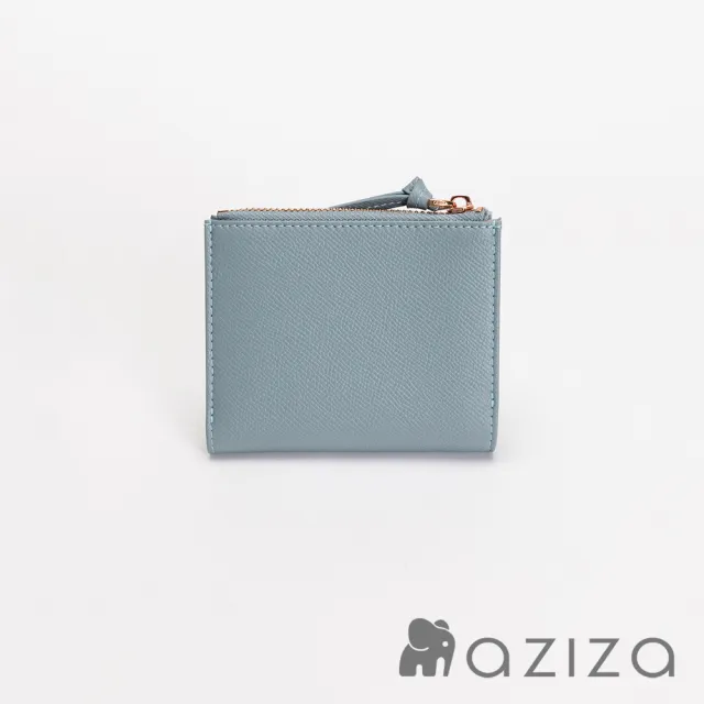 【aziza】MUZI簡式短夾(薄暮藍/絕版出清品)