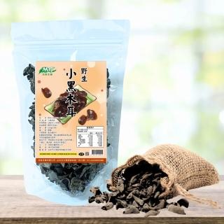 【茂格生機】野生小黑木耳100g/2袋(野生川耳)
