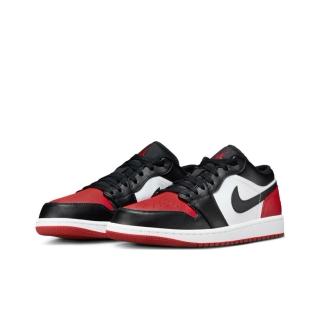 【NIKE 耐吉】Air Jordan 1 Low Bred Toe 芝加哥 黑紅 553558-161