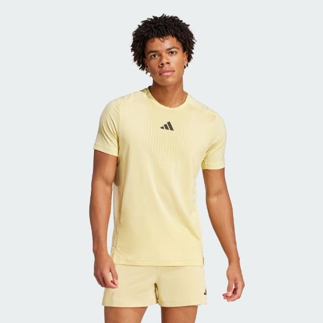 【adidas 愛迪達】AIRCHILL 短袖上衣 T恤 涼感 排汗 男 JI8195