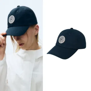 【MARITHE FRANCOIS GIRBAUD】官方旗艦 刺繡燙貼棒球帽 MFG 刺繡 運動帽 中性 MOUVEMENT 動感(深藍色)