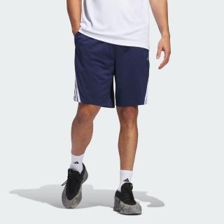 【adidas 愛迪達】LEGENDS 3-STRIPES 運動短褲 吸濕排汗 男 JN4737