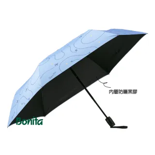【Bonita 葆倪】環遊世界 防暴衝自動收開傘-968-5553(23吋大傘面/防暴衝自動收開傘)