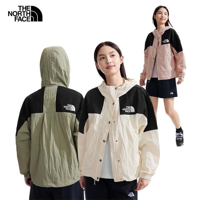 【The North Face 官方旗艦】男女款早春多機能防風/防曬外套(多款任選)