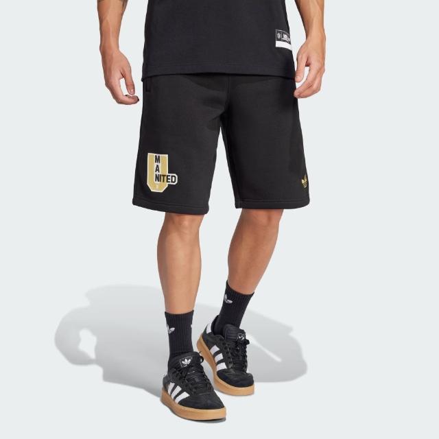 【adidas 愛迪達】MANCHESTER UNITED VRCT 運動短褲   男 JF0362