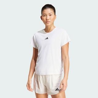 【adidas 愛迪達】短袖上衣 女 訓練 慢跑 亞規 AIRCHILL T 2.0 白 JH1469