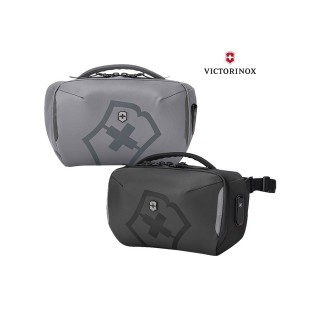 【VICTORINOX 瑞士維氏】Vx Touring 2.0 抗菌隨身袋(淺灰/黑色)