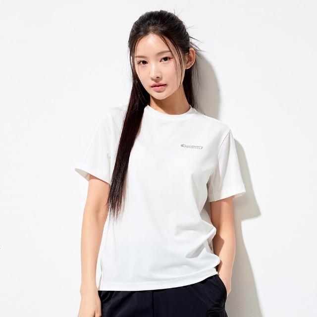 【Discovery Expedition】女版小Logo短袖T恤 上衣(DWRS6B053-WHS)