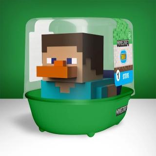 【TUBBZ】4吋潮流小鴨公仔 麥塊 MINECRAFT 史蒂夫(黃色小鴨)