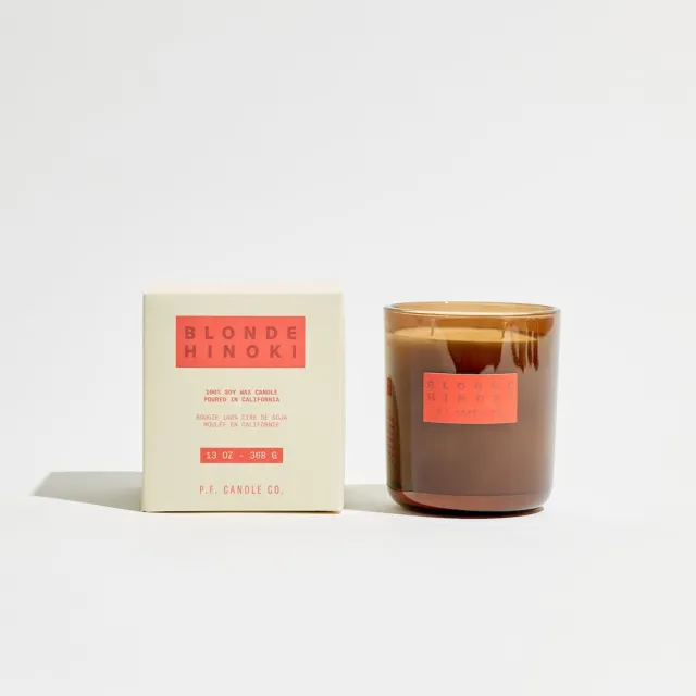 【P.F. CANDLE CO.】美國HI-FI手工香氛蠟燭13oz－黃金檜木(BLONDE HINOKI)