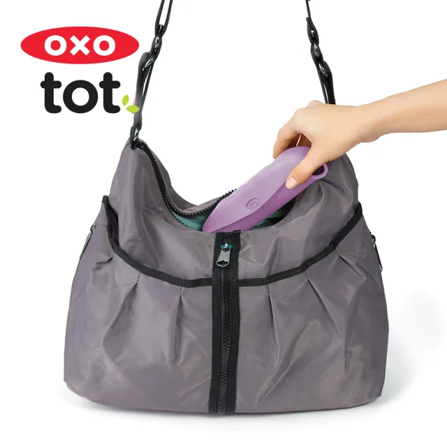【美國OXO】tot 隨行好棒棒圍兜(好清洗 大口袋不漏接 舒適貼合 多色可選/6M+)
