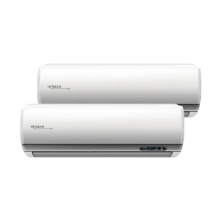 【HITACHI 日立】2-3坪+3-4坪 R32一級能效變頻冷暖一對二分離式冷氣(RAM-50HP/RAS-22HQP+RAS-28HQP)