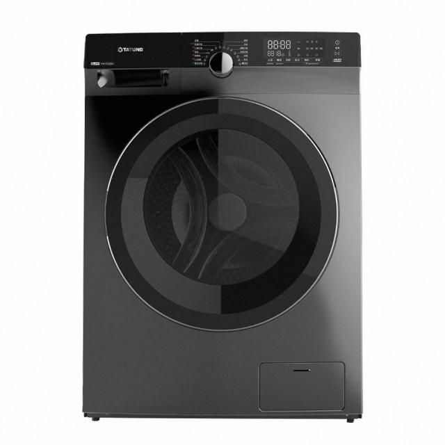 TATUNG 大同 TAW-R120DM 變頻單槽洗衣機,110V 電源,容量 11kg~15kg,內槽採用不鏽鋼+塑膠材質,鈦色外觀時尚耐用。具備洗脫烘一體功能,操作簡便高效。自購買日起保固 1 年,主機板、馬達、傳動機構保固 3 年,適閤家庭日常使用,提供優異清潔與節能表現。 TATUNG大同 TAW-R120DM