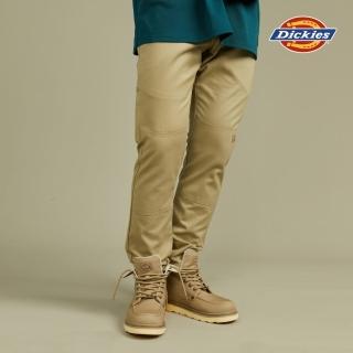 【Dickies】男款沙色873抗皺舒適雙膝設計多口袋工裝長褲｜DK011783CH1
