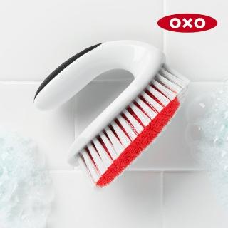 【美國OXO】萬用清潔刷(人體工學防滑握把 浴缸水槽磁磚皆適用)