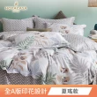 【HOYACASA  禾雅寢具】台灣製-100%萊賽爾天絲床包枕套-多款任選(雙人/加大 速達)