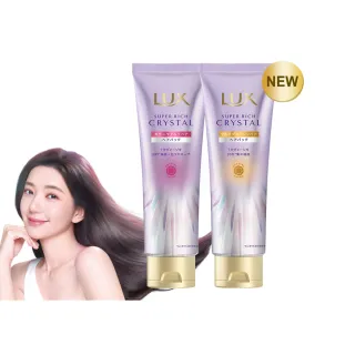 【LUX 麗仕】日本製 極輕光護膜精華髮膜180mlx2入(頭髮雨衣 護色聚光/蓬鬆修護)