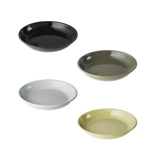 【SADOMAIN 仙德曼】（2入組）戶外露營用品-露營琺瑯盤19cm(露營/餐具/琺瑯/盤/戶外)