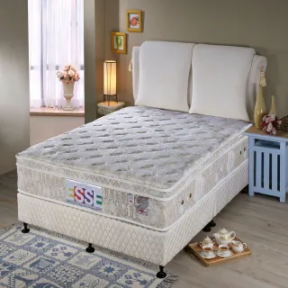 【ESSE 御璽】乳膠紓壓三線硬式獨立筒床墊(雙人加大)