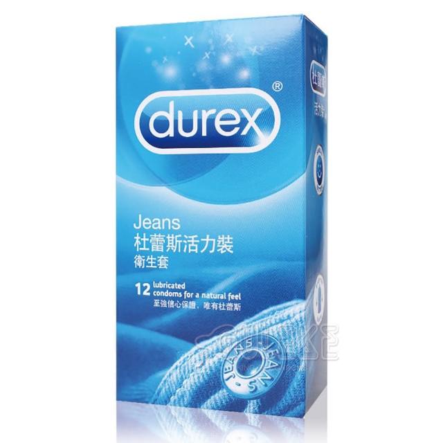 【Durex 杜蕾斯】活力裝保險套12入/盒