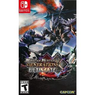 【Nintendo 任天堂】NS Switch 魔物獵人 世代 終極版 Monster Hunter Generations Ultimate(中英文美版)