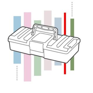 【SHUTER 樹德】小傢俬工具箱 7色可選 /組 TB-9