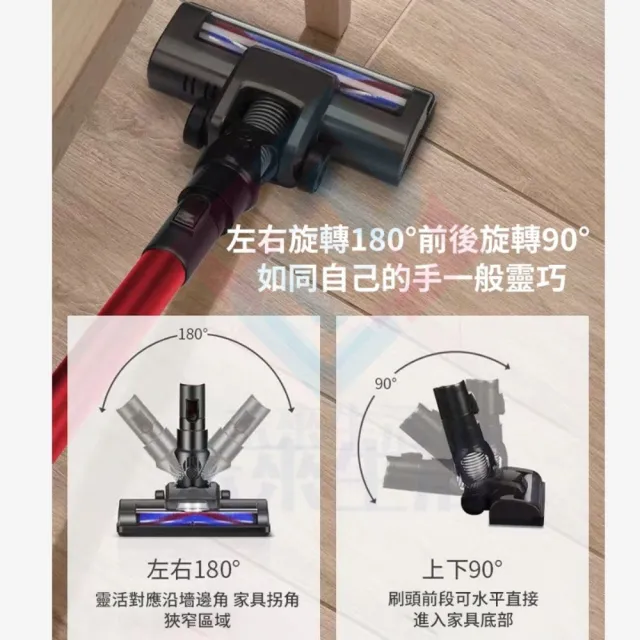 小不記】強勁吸力無線吸塵器手持吸塵器除螨吸塵器除螨機除塵蟎機(附