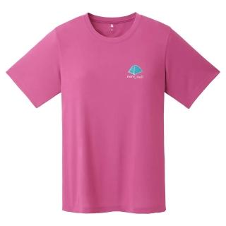 【mont bell】WIC.T MOUNTAIN GEAR 山道具女款短袖排T恤(1114779PK紫紅)