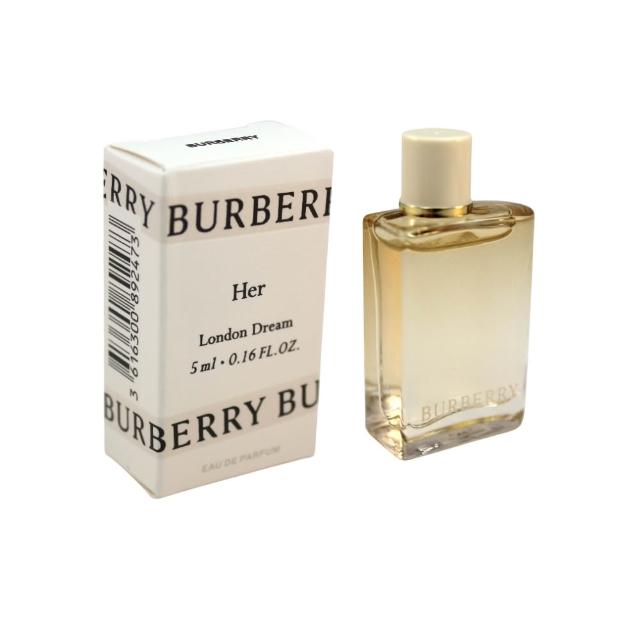 【BURBERRY 巴寶莉】Burberry Her London Dream 倫敦之夢女性淡香精 5ml*5入組