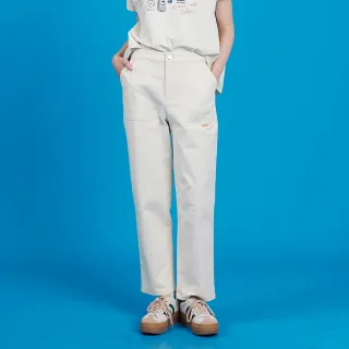 【gozo】弧形壓線顯瘦男友褲(兩色)