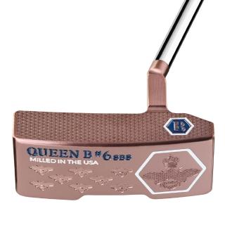 【Bettinardi】Queen B #6 Slotback Slant 短頸 推桿/Jumbo Grip(362g #邁達康高爾夫)