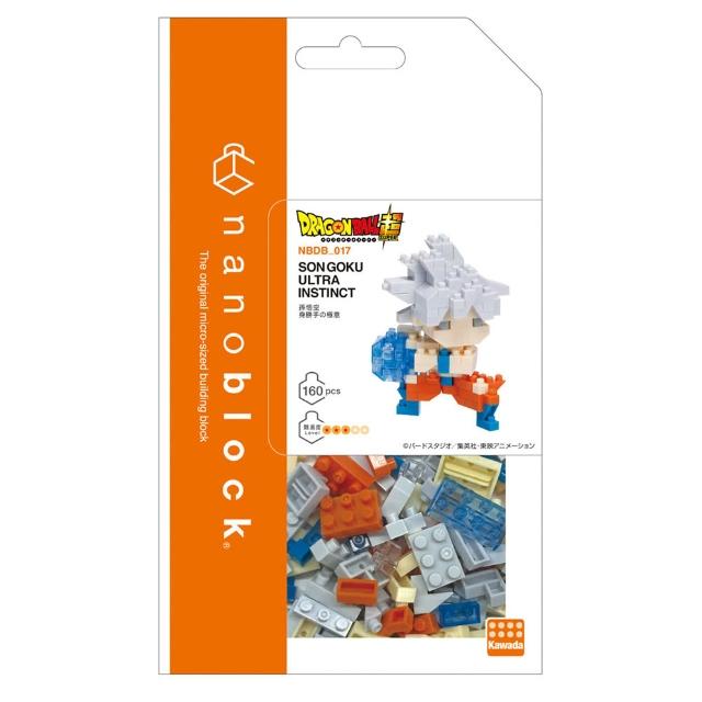【nanoblock 河田積木】NBDB_017 七龍珠超 孫悟空 自在極易功