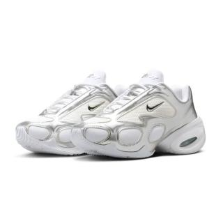 【NIKE 耐吉】W Nike Air Max Muse Metallic Silver 液態銀 厚底休閒鞋 女鞋 FV1920-100