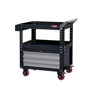 【SHUTER 樹德】吊櫃工具車-已組裝 黑色 /組 CT-C3B