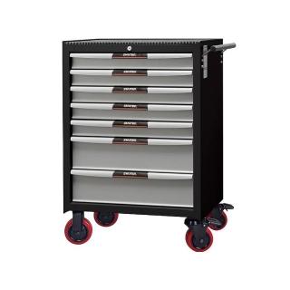【SHUTER 樹德】2大抽5小抽工具車-已組裝 黑身灰抽 /組 TC2-L25
