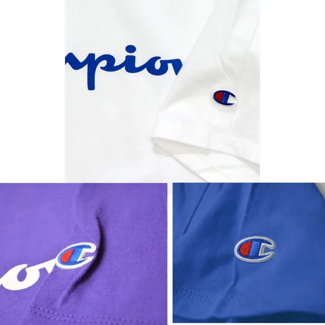 【Champion】冠軍 純棉 5.2盎司薄款 LOGO 短袖 T恤 上衣 短T CLASSIC GRAPHIC TEE SCRIPT(請留意尺碼數據)