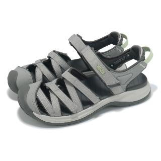 【TEVA】涼鞋 W Tirra Sport CT 女鞋 細雨灰 休閒鞋 護趾 健行(1166310DRIZ)