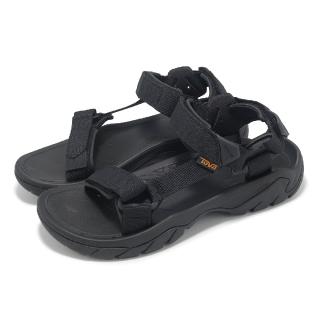 【TEVA】戶外涼鞋 M Terra FI 5 Universal 男鞋 黑 多功能 運動涼鞋 戶外 魔鬼氈(1102456BLK)