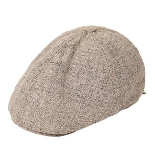 【紐約精品】現貨+預購 鴨舌帽貝雷帽畫家帽(美式復古棉麻前進帽男女帽子4色a1jg81)