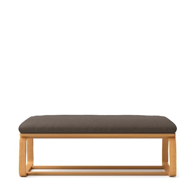 【MUJI 無印良品】LD兩用長凳/水洗棉帆布座面套(大型家具配送)