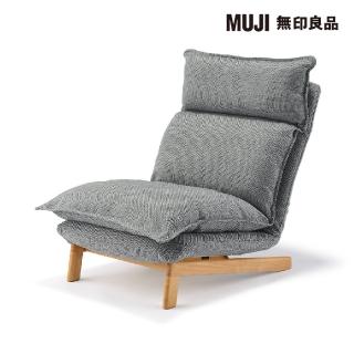 【MUJI 無印良品】高椅背和室沙發/聚酯平織(大型傢俱配送)