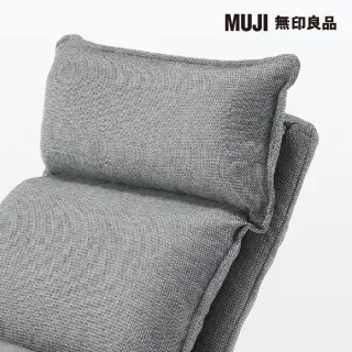 【MUJI 無印良品】高椅背和室沙發/聚酯平織(大型家具配送)