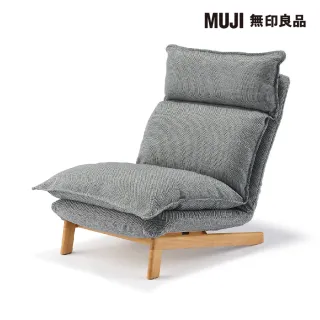 【MUJI 無印良品】高椅背和室沙發/聚酯平織(大型家具配送)