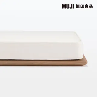 【MUJI 無印良品】胡桃木組合床台/D/雙人(大型家具配送)