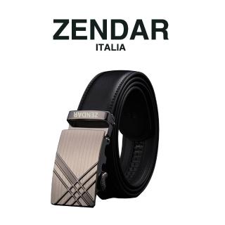 【ZENDAR】臺灣總代理 限量2折 頂級小牛皮皮革男用皮帶 全新專櫃展示品 6801M(送禮盒提袋 交換禮物/現貨)