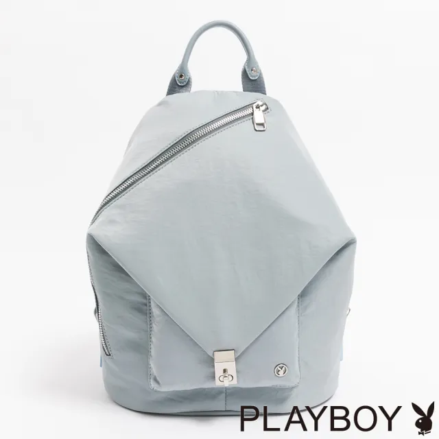 【PLAYBOY】後背包  Dextrous系列(藍色)