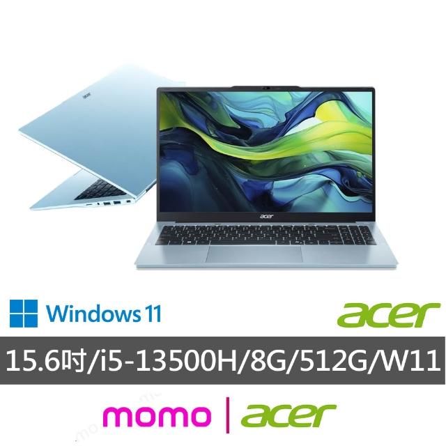 【Acer 宏碁】15.6吋i5-13500H輕薄筆電(Aspire/AL15-72P-56Q0/i5-13500H/8G/512G SSD/W11)