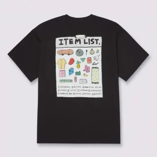 【VANS】官方旗艦 Artist Collection - Riroo 黑色短袖T恤