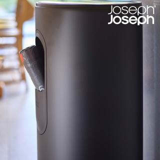 【Joseph Joseph】Joseph Joseph Arc系列垃圾桶30L-消光黑(廚房 客廳 腳踏式 除臭濾芯 居家)