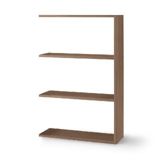【MUJI 無印良品】自由組合層架/胡桃木/3層/寬版追加用(大型傢俱配送)